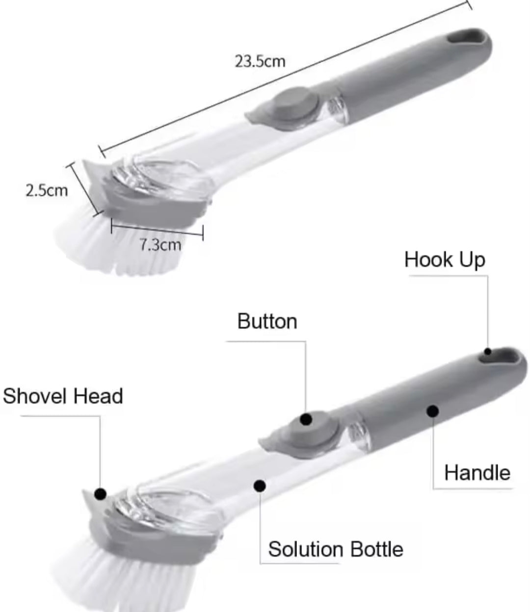 Multi-Purpose Kitchen Cleaning Brush