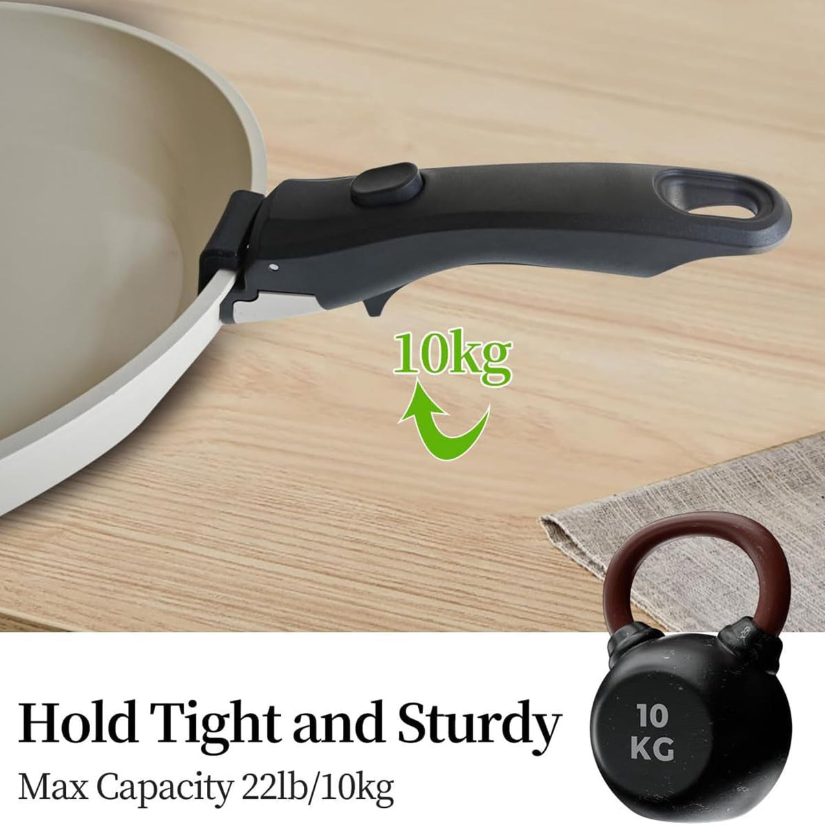 Universal Detachable Pan Handle