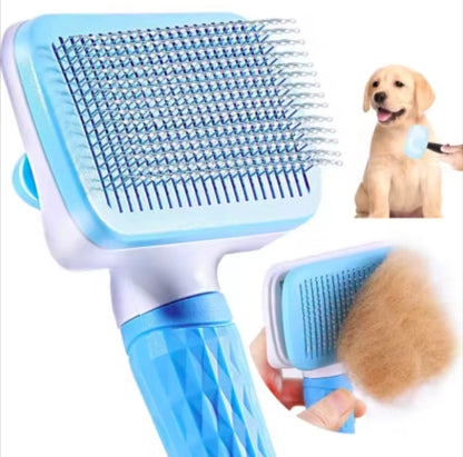 PawGlide™ Dog&Cat Self-Cleaning Slicker Brush