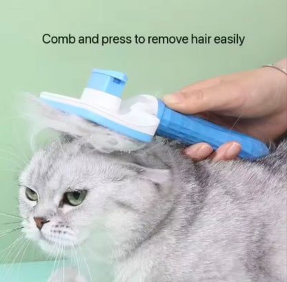 PawGlide™ Dog&Cat Self-Cleaning Slicker Brush