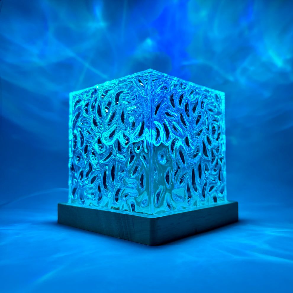 🌊 Aurora Glow™ - 3D Water Ripple Projector Lamp