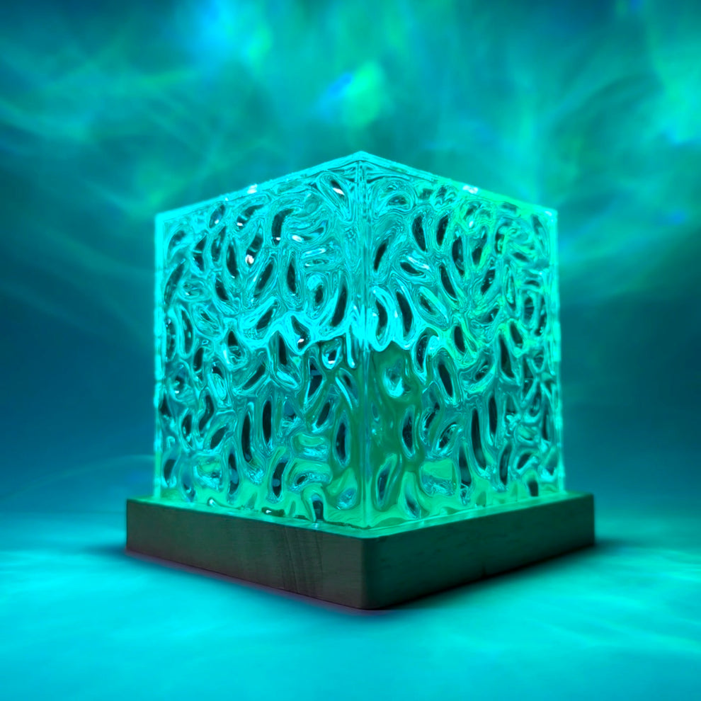 🌊 Aurora Glow™ - 3D Water Ripple Projector Lamp
