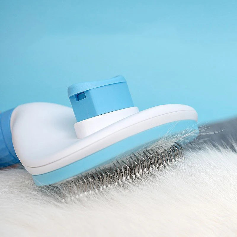 PawGlide™ Dog&Cat Self-Cleaning Slicker Brush