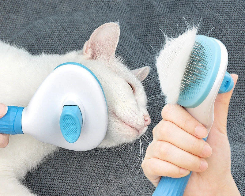 PawGlide™ Dog&Cat Self-Cleaning Slicker Brush